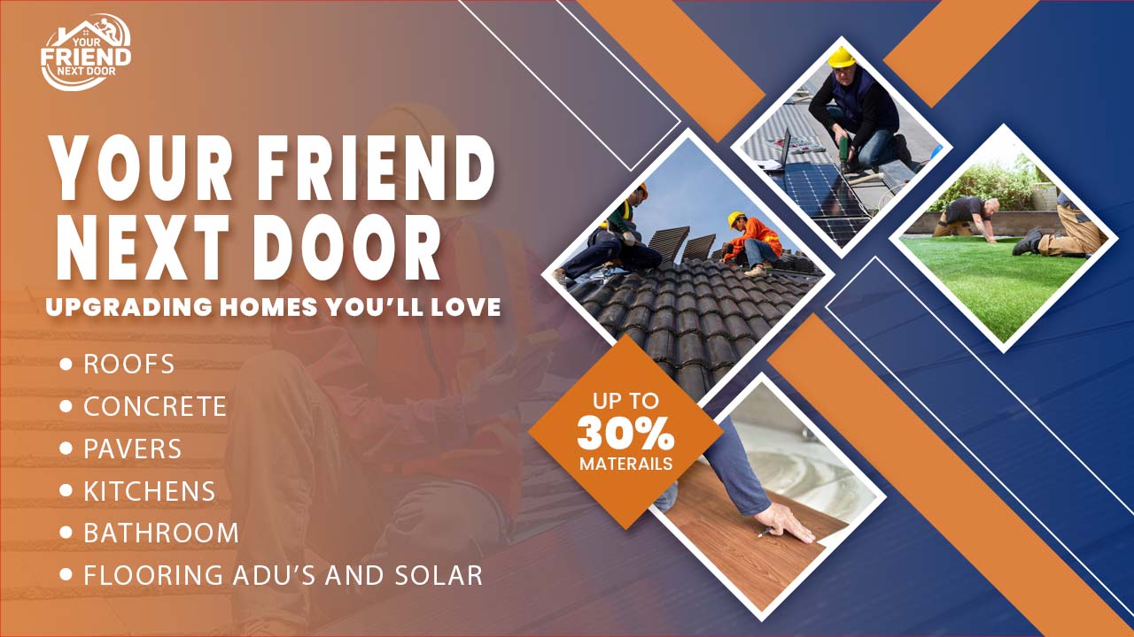 Your Friend Next Door construction work